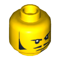 Lego hlava, žlutá (6006294)